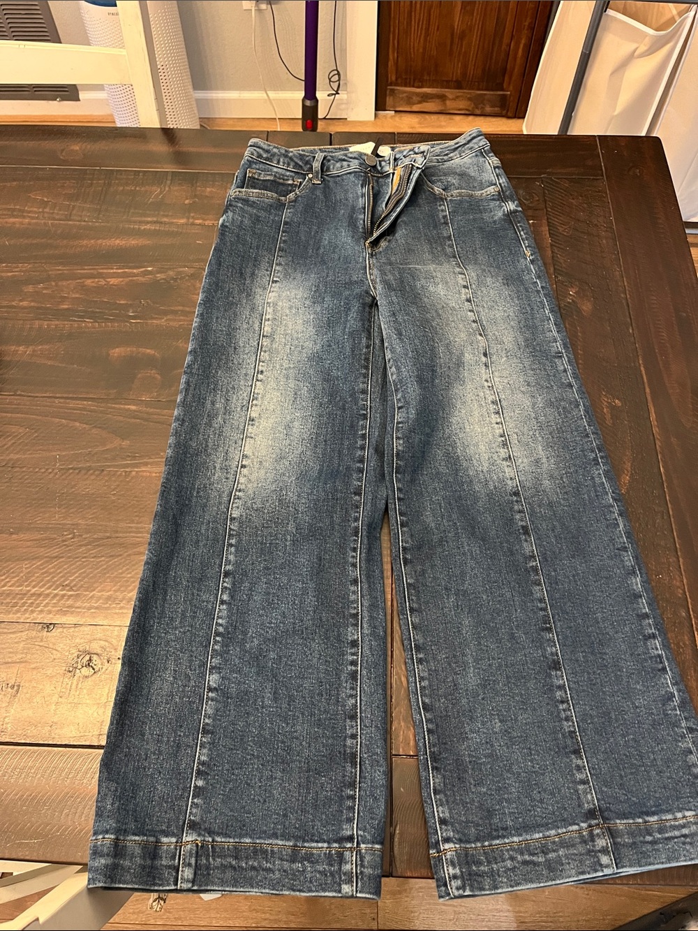 Wide Leg Women’s Jeans - Blue